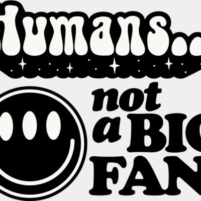 Humans not a big fan SVG Thumbnail