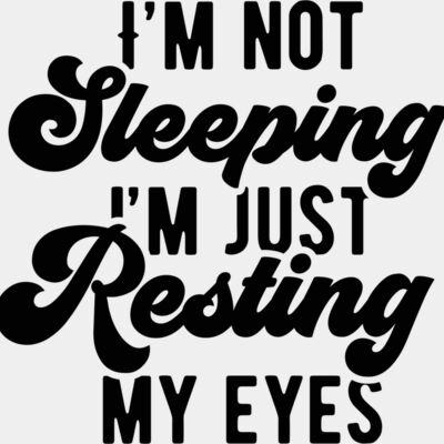 Im not sleeping Thumbnail