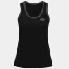 Women's TriDri® panelled fitness vest Thumbnail