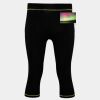Women's TriDri® capri fitness leggings Thumbnail