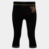 Women's TriDri® capri fitness leggings Thumbnail