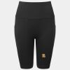 Women’s TriDri® ribbed seamless '3D Fit' cycle shorts Thumbnail